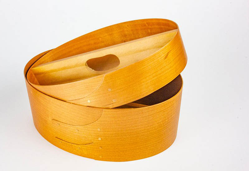 手手 超薄曲木工藝 喜氣糖果盒